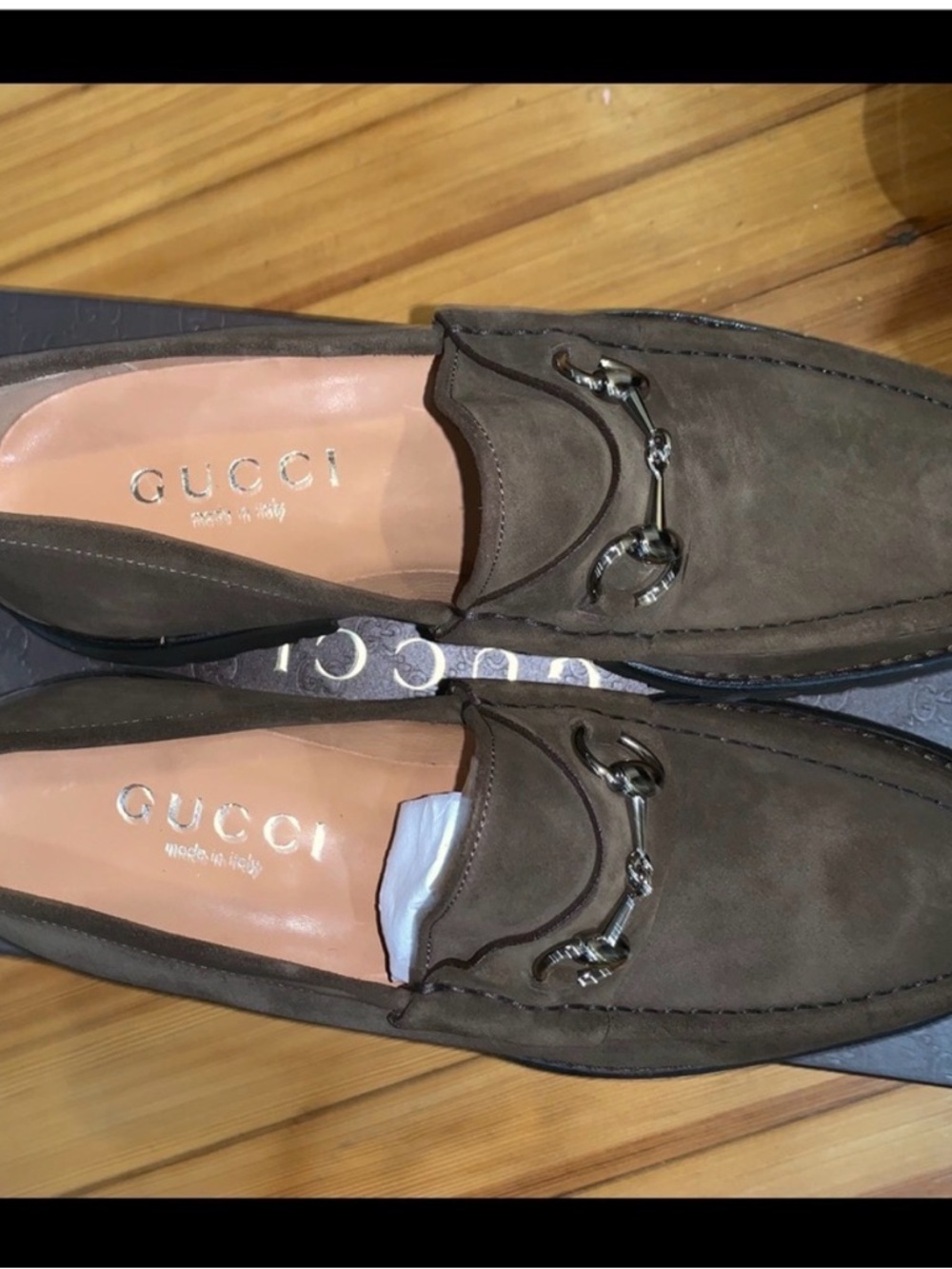 Gucci Jasper Suede Loafers - Picture 8 of 14